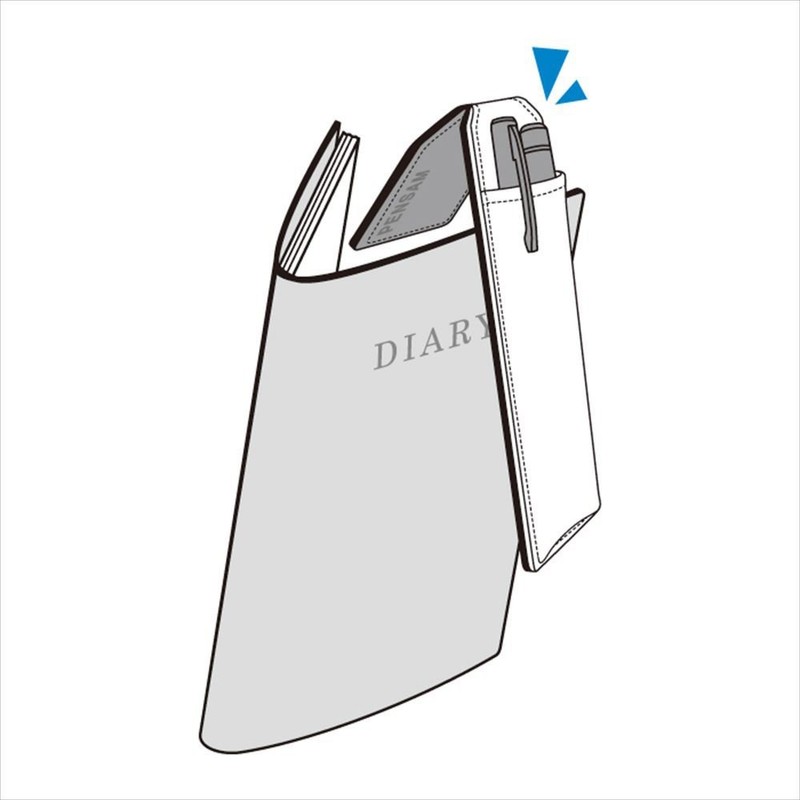 King Jim 2001NEI Pen Case, Pensam, Clip-On Pen Case, Slim,