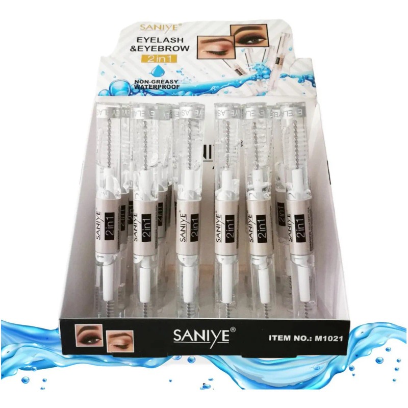 Gel Pestañas Y Cejas 2 En 1 Saniye M1021