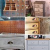 ACBBMNS 30pcs Shell Cup Handles Half Moon Vintage Cupboard Door