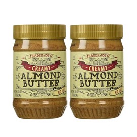 Trader Joe's Creamy Almond Butter No Salt 16 Oz - SET OF 2
