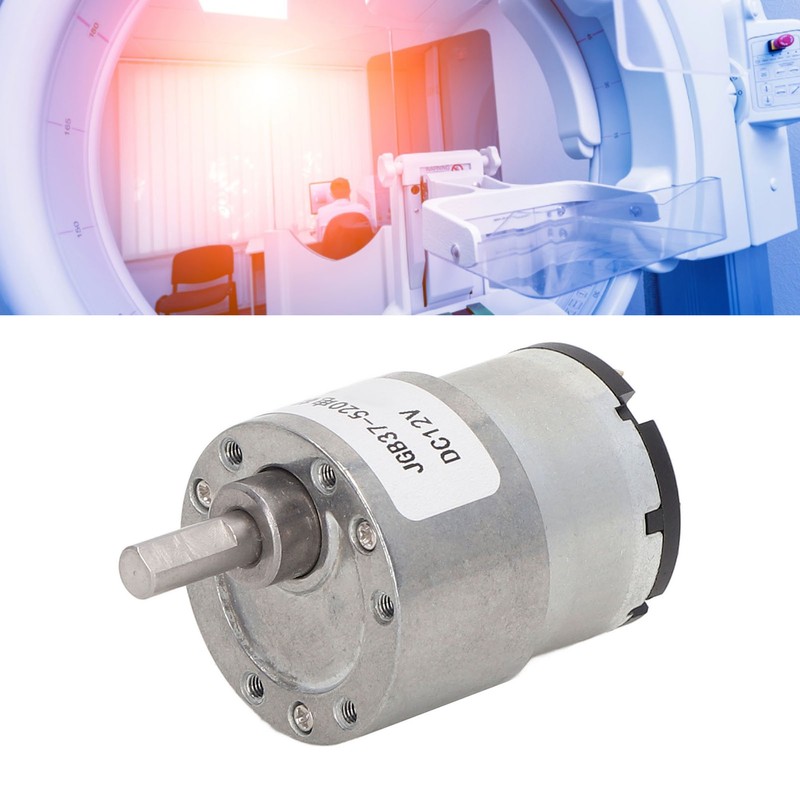 DC Geared Motor CW CCW Speed Reduction Self Locking Turbine