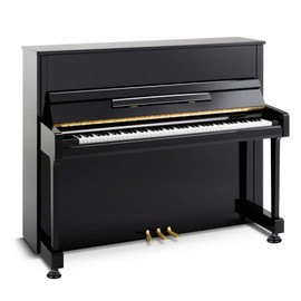 NUEVEN Solid Wood Piano Caster Piano Leg Floor Protectors 4-Pack Upright Piano Caster Cups with Non-Slip & Anti-Noise Foam (Black)