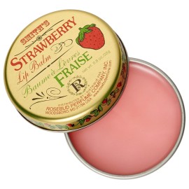 1 lata de bálsamo labial ROSEBUD Smith’s Strawberry 0,8 oz/22 g (4 paquetes)