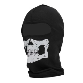 1/2/3x Skull Full Face Mask Call of Balaclava Duty Mask Ghost Skeleton Ski Mask - 2pcs