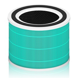 240 True HEPA 14 Toxin Absorber Replacement Filter Compatible with Puroair 240, 3-in-1 True HEPA Filter Replacement, Grade True HP-14 with Activated Carbon Filter, 1 Pack, Green