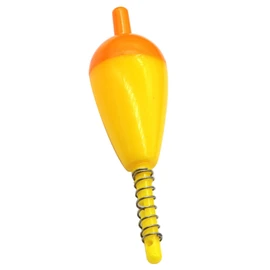 Spring Bobbers | Float Fishing Gear,Spring Oval Fishing Floats, Bright Color Float Weighted Bobbers, for Fishing Small Fish Lures
