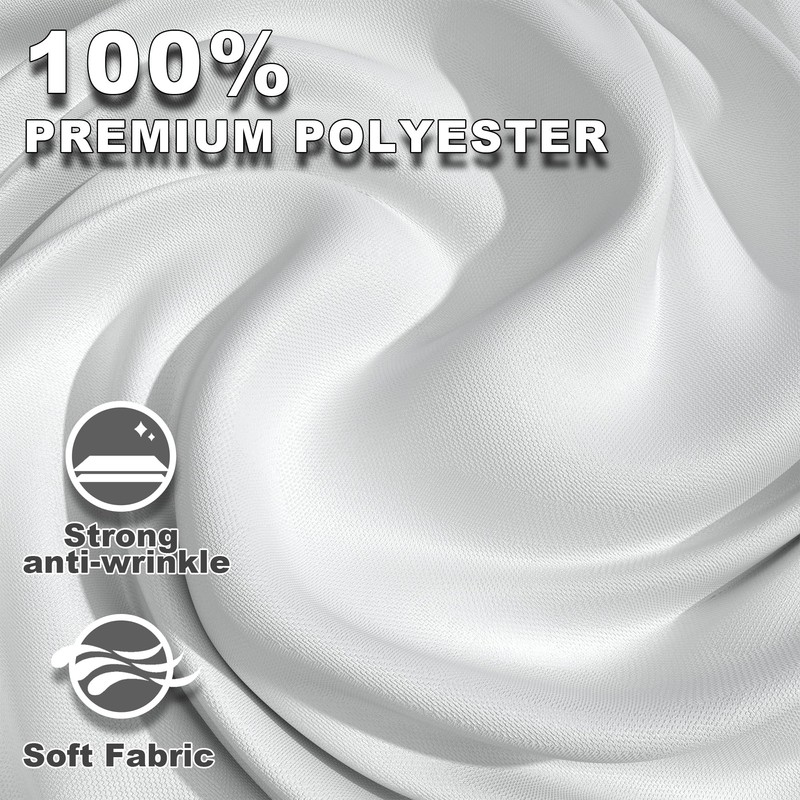 GOOPOOL Shower Curtain, Extra Long Shower Curtain Liner 240 x