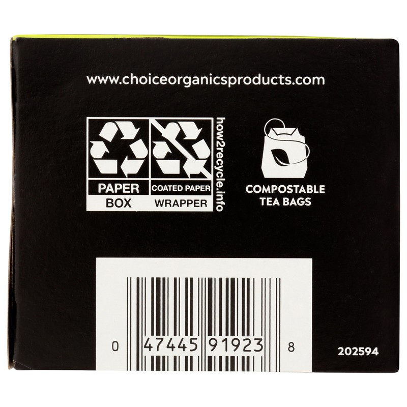 Choice Organic Teas Green Tea, 16 Tea Bags, Jasmine Green