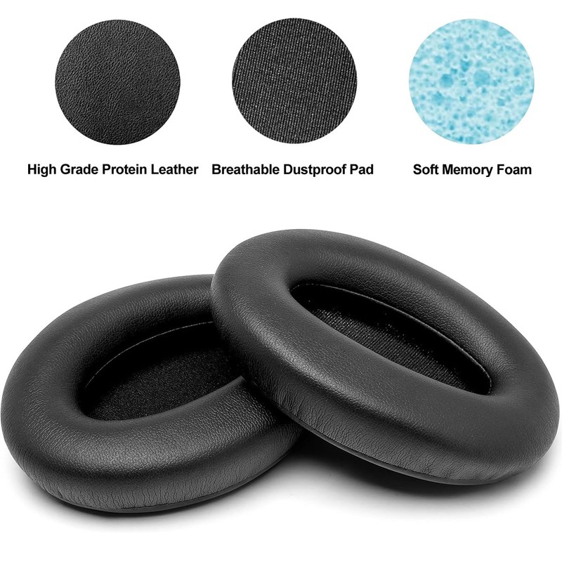 T Tersely Replacement Earpads for Sony WH-1000XM3 Wireless Noise Cancelling