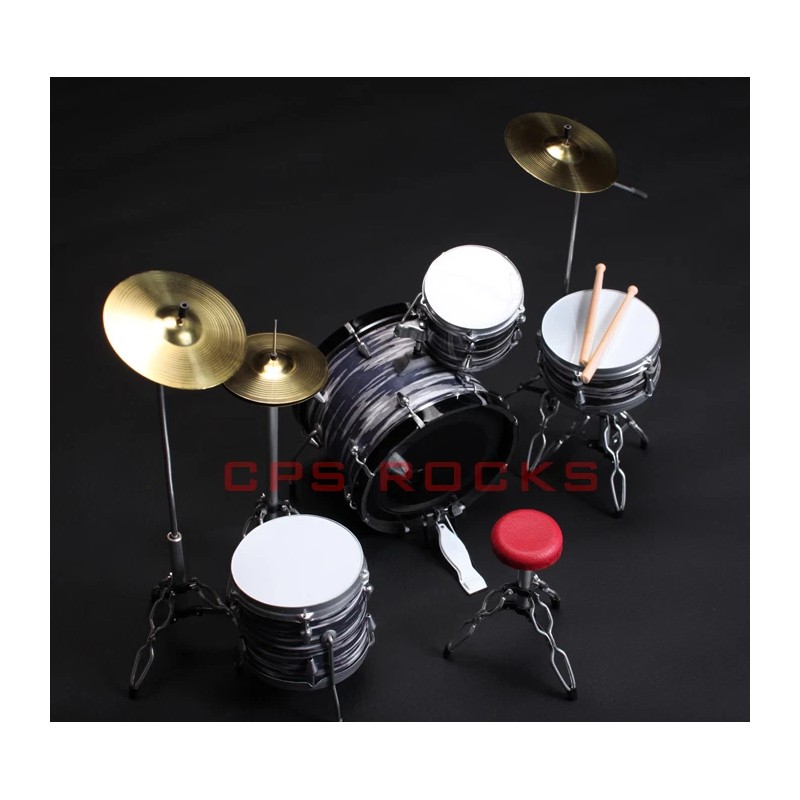 RINGO STARR Drum Kit Mini Collectible Beatles Classic Drum Set