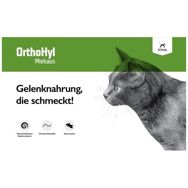 VetVital Vifelo OrthoHyl Miekaus 60 Tabs