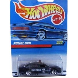 Hot Wheels Coche de policía 1998 #875