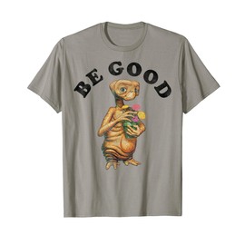 E.T. Be Good E.T. Holding Flower Pot Graphic T-Shirt T-Shirt