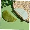 Healvian 2pcs Jade Scalp Massager Comb Static Gua Sha Scraping