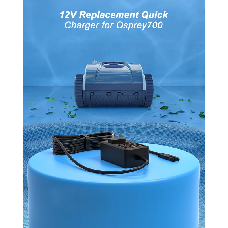VHBW Replacement for WYBOT Osprey 700 Charger for Wybot Osprey
