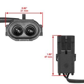 Caltric Oil Cooler Thermistor Switch Sensor for Polaris Magnum 325 2X4 4X4 2000-2002