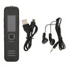 Digital Voice Recorder, Voice Activated Recorder with Playback, Portable HD