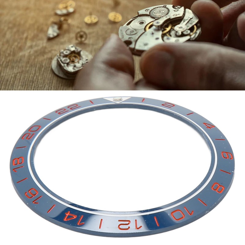 Watch Bezel Insert 41.5mm Ceramic Watch Bezel Ring Repair Replacement