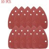 myoseya Sanding Paper Sanding Discs Triangle 6 Holes Sanding Disc