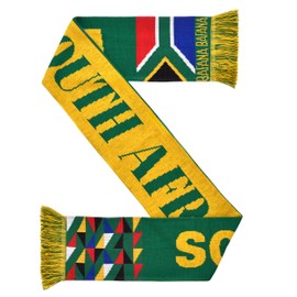Euroscarves South Africa Bafana Bafana Soccer Knit Scarf
