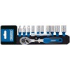 Draper 16369 1/4" Square Drive Metric Socket 12 Piece Set
