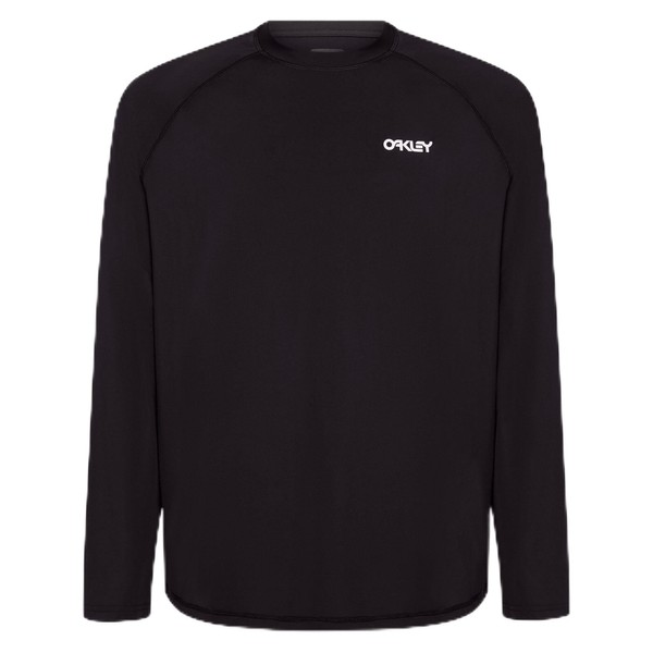Oakley Men's Standard Rainbow Rashguard, Black