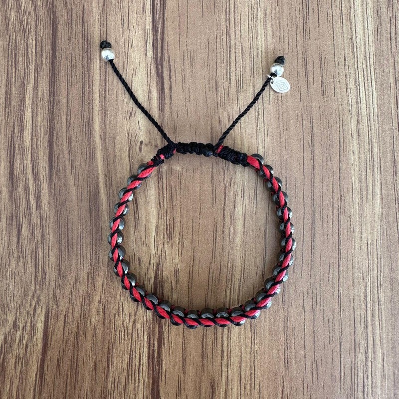 Agálea | Pulsera de Plata ley .925, Piel y Arcelina