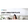 LOOK Fun-Merach MERACH Vibration Plate Exercise Machine With Light, Bluetooth,