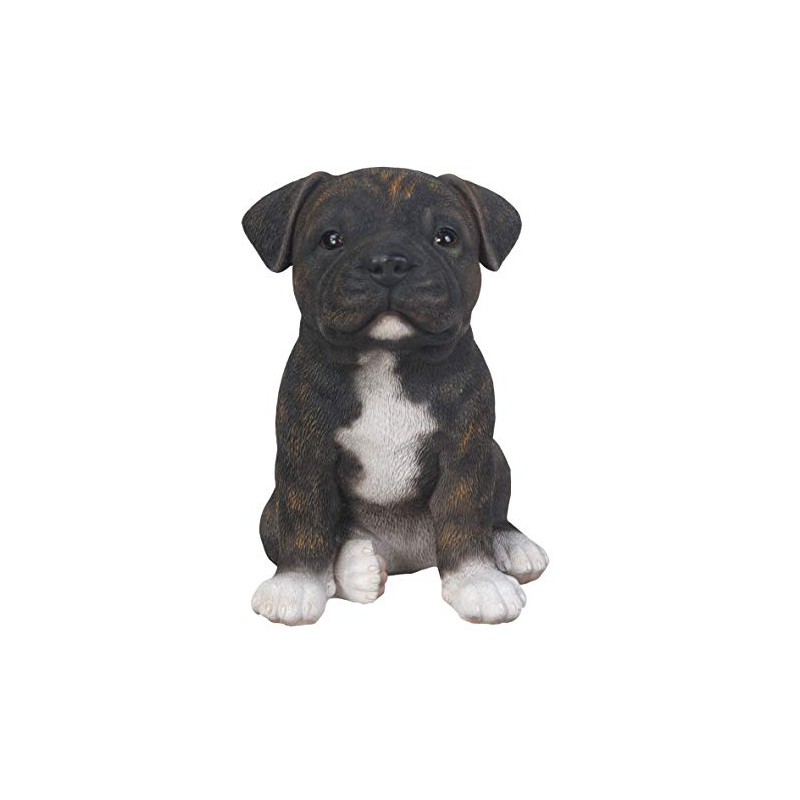Vivid Arts - Pet Pals Brindle Staffordshire Home or Garden