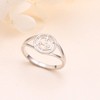 Sigil of Lilith Statement Ring S925 Sterling Silver Sigil of