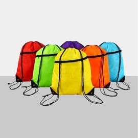 [G&G] The New Standard Simple String Backpack / Beach Bag / Swim Bag / Waterproof Bag / Bulk Orders GS002671 Simple String Backpack Blue 3ea