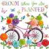Pasimy Flower Bulletin Board Decorations Set 3D Paper Flower Cutouts
