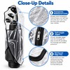 Waterproof Golf Bag Rain Cover for Club Protection – Zippered