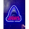 Jaws 1975 Neon Light