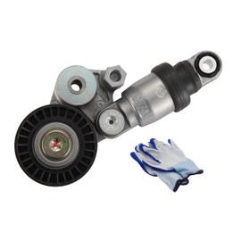 ATPPCCE 39390 Belt Tensioner Assembly With Pulley For Mazda 3 12-22/6 14-21/MX-5 Miata 16-22/CX-3 15-21/CX-5 14-22/CX-9 16-22 OE#89710 PE0115980B PE0315980A PE03-15-980C PE3115980