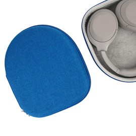 Kingshion - Funda rígida para auriculares compatible con Sony WH-1000XM5, WH-1000XM4, WH-1000XM3, WH-1000XM2 bolsa de transporte de viaje para WH-CH710N, WH-CH700N, WH-XB900N, WH-XB910N (azul)