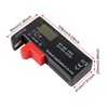 D-FLIFE 4pcs Digital LCD Universal Battery Tester (Model: Bt -