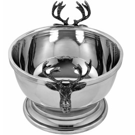 English Pewter Company Stag Head Bowl [STAG003]