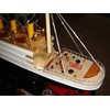 Minh Xuan Titanic Wooden Model Cruise Ship W/Flashing Lights 16"