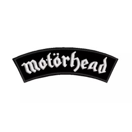 Unbranded Motorhead Patch Iron on Embroidered Metal back patch