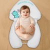 Baby Head Body Pillow Soft Breathable Drawstring Adjustment Newborn Head
