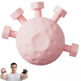 Pink Finger Grip Strengthener, Hand Grips Strengthener for Enhanced Grip Strength, Hand Exerciser Grip Strengthener for Fitness, Finger & Hand Exercise Trainer for Arm Strength