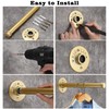 Sumnacon 2 Pcs 10 Inch Industrial Pipe Clothes Bar -