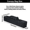 AIWFL Wheel Canopy Bag Replacement 11.8 x 11.8 x 63