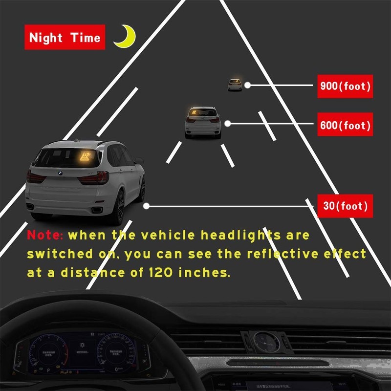 biinfu New Driver Sticker for Car, Funny Vehicle Sign Sticker