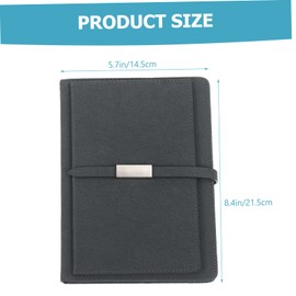 Operitacx 2023 A5 Schedule Planner Calendar Notebook Business Writing Notebook for Work Daily to Do Planner Slot