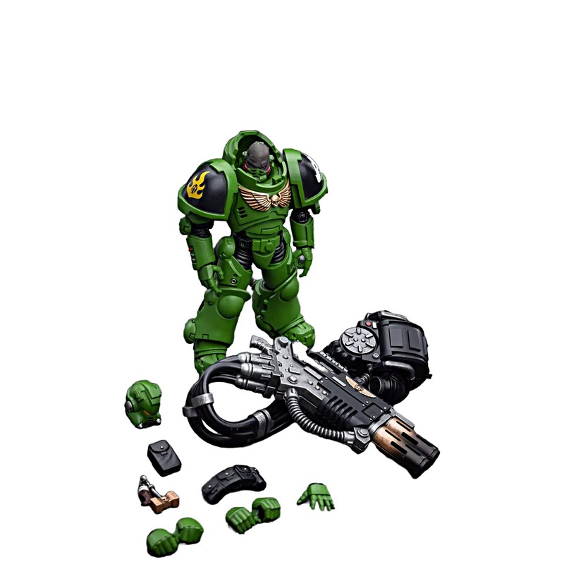 JOYTOY Warhammer 40K 1/18 Action Figures Salamanders Eradicators Brother Xavak