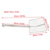 Stainless Steel Square Strainer Skimmer Ladle for Cooking Frying Kitchen