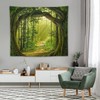 FENDROM Enchanted Forest Tapestry Nature Lanscape Sunshine Through Tree Cave
