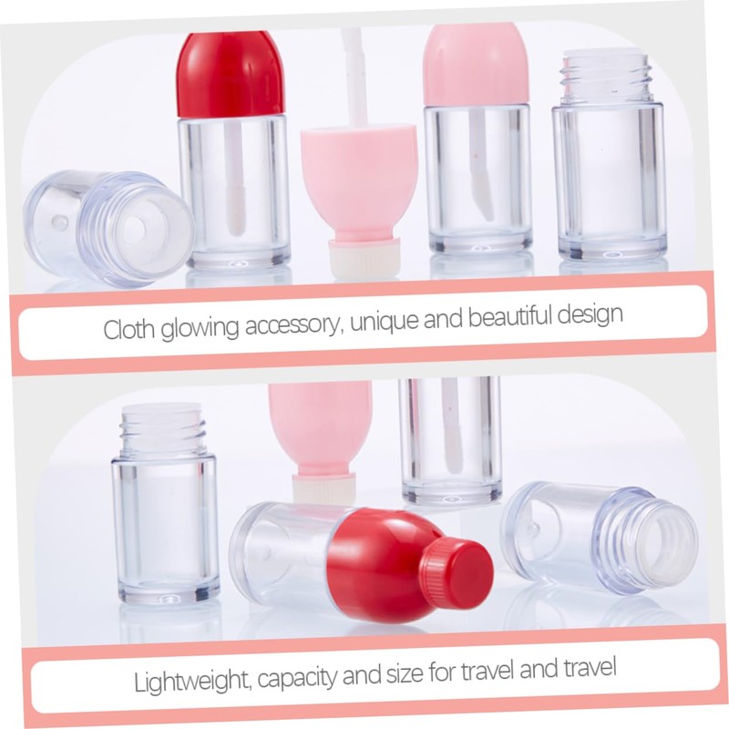 VICASKY 10pcs Lip Gloss Tubes with Wand Empty Bottles for